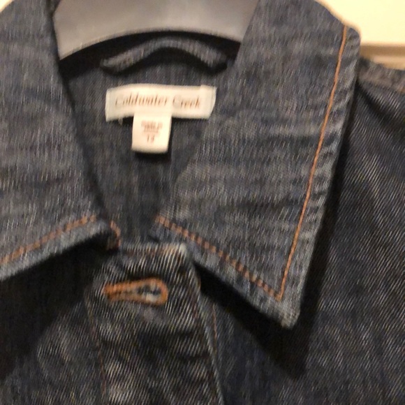 Coldwater Creek Beaded Jean Jacket - Picture 6 of 6